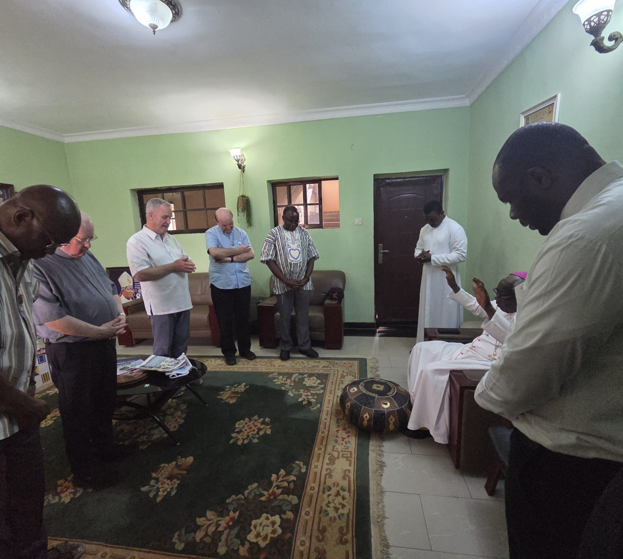 A courtesy Visit to Bishop Felix Alaba Job on the Eve of the Plenary Council