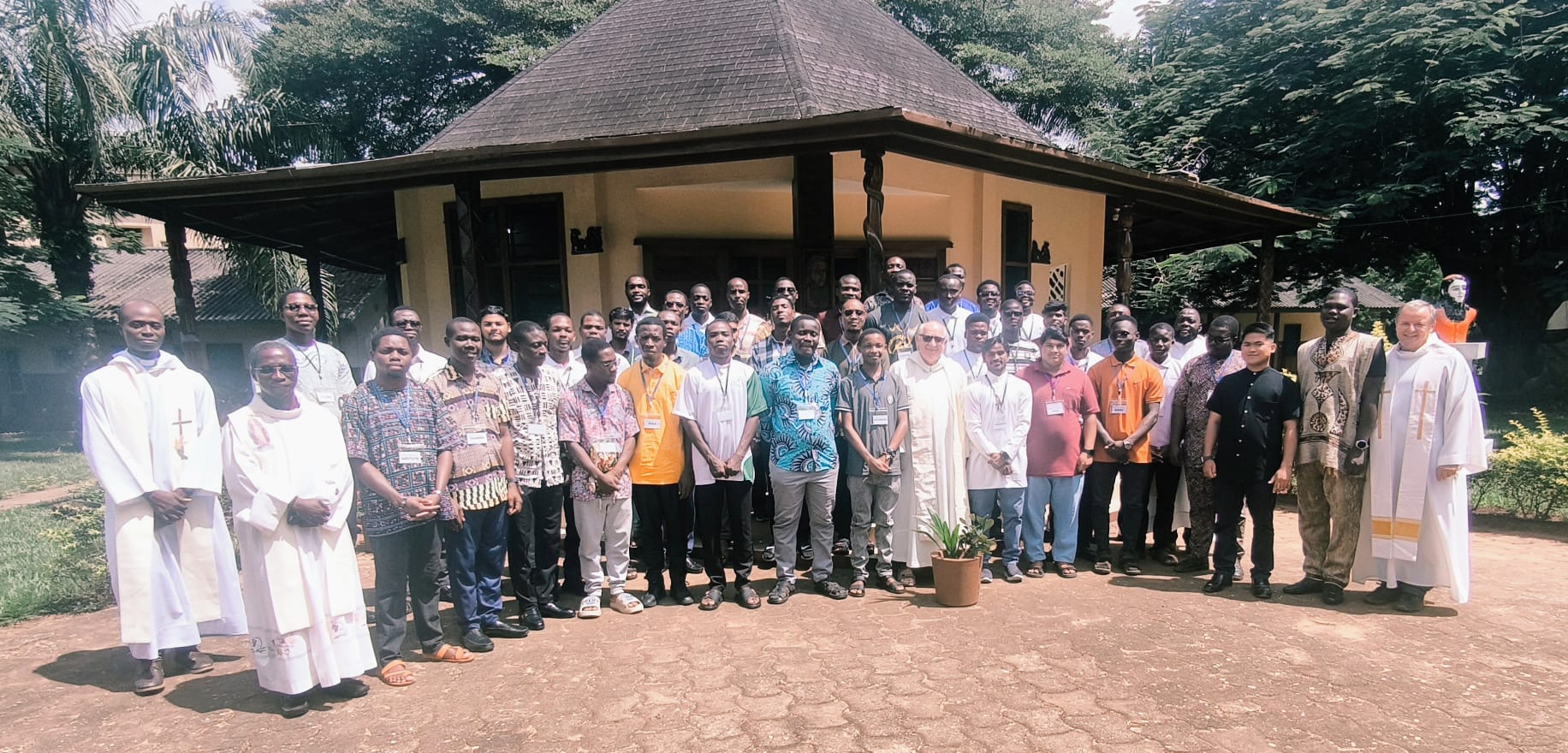 With the Little Flower: The 39th SMA Spiritual Year Begins in Calavi